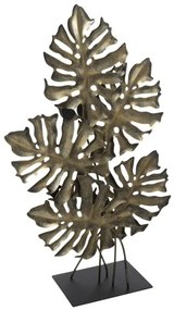 Decoratiune Leaf metal, H59