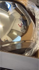 La mâna a doua: Oala Oliver Voltz OV51210N18, 18 cm, 2,5 l, Inductie, Manere silicon rosii, Inox/Roşu