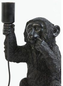 Veioză neagră (înălțime 34 cm) Monkey – Light &amp; Living