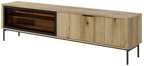 Masă TV Wilsire 200 (stejar coast evoke + negru. 1097501