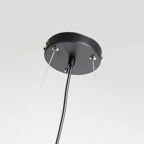 Lustră pe cablu REUS, 3x E27, 40W, 230V, Ø 47 cm, negru