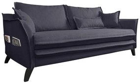 Canapea Miuform Charming Charlie, gri antracit