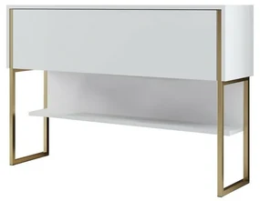Comodă Luxe White and Gold
