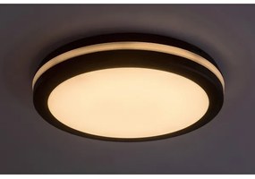 Rabalux 77035 - Plafonieră LED pentru baie INDRE, 28W, 230V, IP54, negru
