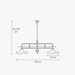 Lustra suspendata design italian Biliard