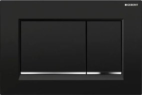 Clapeta de actionare Geberit Sigma30 negru crom lucios