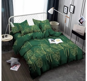 Lenjerie de pat din microfibra VENECIA verde Dimensiune lenjerie de pat: 70 x 90 cm | 140 x 200 cm