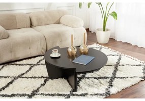 SET 2x măsuță de cafea ORION negru