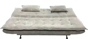 Canapea extensibila, Catifea Raiata Greige JAZZ 195cm