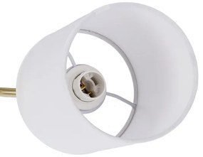 Aplică perete YAN 1xE14/40W/230V auriu