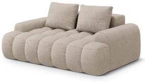 Canapea maro deschis 175 cm Linz – Cosmopolitan Design