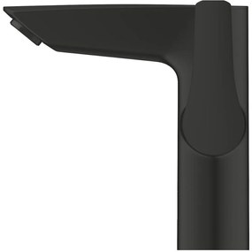 Grohe Eurosmart Baterie lavoar monocomanda cu infrarosu, baterie 6V fara mixare apa, senzor bidirectional, negru mat