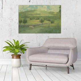 Tablou - Julian Alden Weir, Obweebetuck, reproducere (90x60 cm)