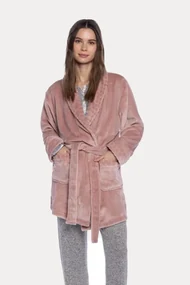 Halat scurt pentru femei PALOMA M Roz pal / Dusty rose