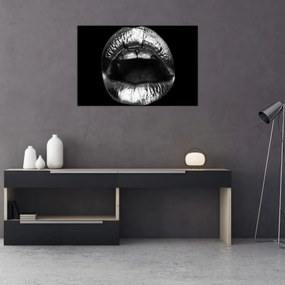Tablou - Buze lucioase (90x60 cm)