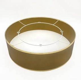 Plafonieră LED SIRJA, 36W/230V, Ø 45 cm, maro/auriu