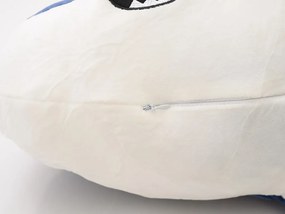 RECHIN de plus cu patura pentru copii in interior albastru