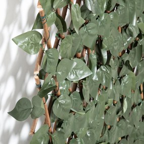 Outsunny Panouri Decorative cu Plante Artificiale, Ecran Expandabil pentru Intimitate, Ideal pentru Balcon/Verandă, 8 Piese, Verde | Aosom Romania