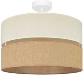 Brilagi - Plafonieră ROYAL YUTE 1xE27/15W/230V pr. 40 cm bej/crem