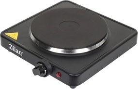 Plita electrica Zilan ZLN2174, 1500W, 1 arzator, 5 trepte de putere, 26 x 26 x 9.5 cm