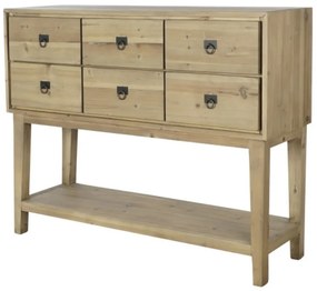 Consola, natur, din lemn de pin, Alder