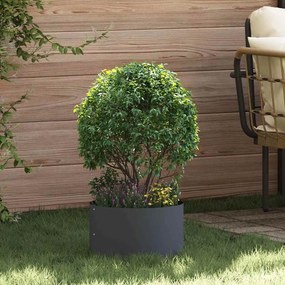 vidaXL Ghivece pentru grădină 5 pcs Antracit 30 x 30 x 20 cm Oțel