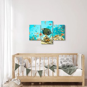 Tablou lumii submarine (90x60 cm)
