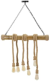 Mauro Ferretti Candelabru Bambus cm 80X15X120 | Aosom Romania