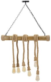 Mauro Ferretti Candelabru Bambus cm 80X15X120 | Aosom Romania