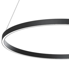 Lustră LED pe cablu Maytoni MOD058PL-L42B3K RIM LED/51W/230V d. 80 cm negru