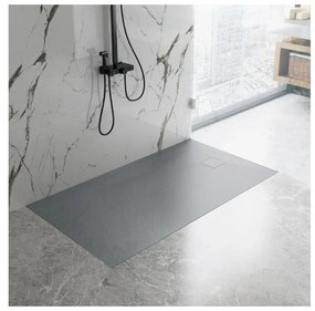 Rea Magnum Grey cadita de dus patrata x90 cm gri REA-K4106