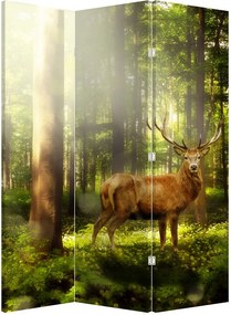 Paravan - Cerbul în pădure (126x170 cm)
