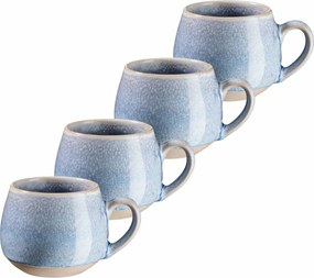 Mäser Set de 4 căni de espresso AQUATA – 125 ml, albastru, 125 ml