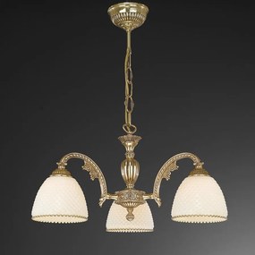Candelabru din alama 3 brate design italian 7105