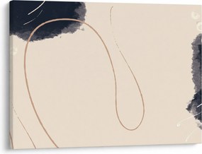 Tablou - Abstractizare bej (70x50 cm)