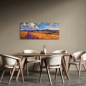 Tablou - Pictură în ulei de peisaj (120x50 cm)
