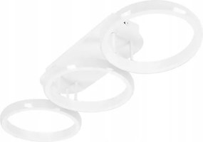 Plafonieră LED dimabilă, 30W, 230V, 3000–6500K, albă, Wi‑Fi Tuya + telecomandă