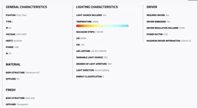 Mini Stalp LED iluminat exterior simetric 360º IP65 RUSH 25cm 4000K CASAMBI