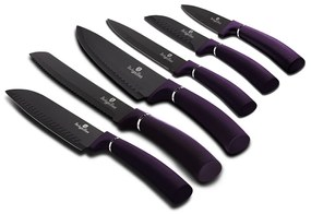 Set de cutite 6 piese Purple Berlinger Haus BH 2559