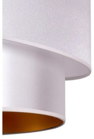 Duolla - Lustră pe cablu PARIS 1xE27/15W/230V d. 40 cm argintie/aurie