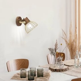 Spot de perete ALAMI 1xE27/25W/230V Leuchten Direkt 11486-60