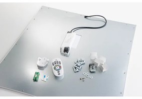 Panou LED RGBW dimabil aplicat Eglo 32547 SALOBRENA-C 34W/230V alb + telecomandă