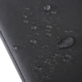 JAKS Mobilier din ratan negru Kent