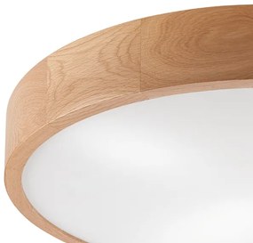 Plafonieră EVELINA 4xE27/60W/230V stejar