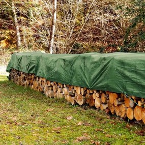 Prelată verde-argintie rezistentă la îngheţ 10m x 12m