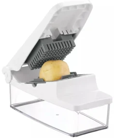 Razatoare 5in1 Kinghoff KH 1873, Оtel inoxidabil, Inclinare ergonomica, Alb