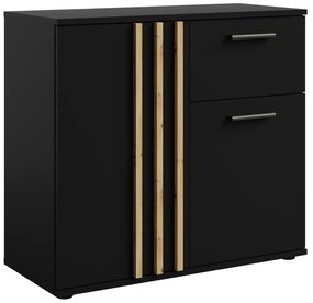 Dulap TOLIS 2D1S, negru