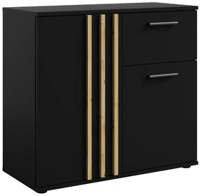 Dulap TOLIS 2D1S, negru