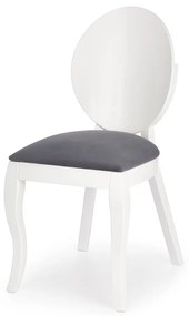 Set masa extensibila Joseph L150-190 cm + 4 scaune Verdi gri/alb
