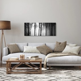Tablou - Lup în pădurea întunecată (120x50 cm)